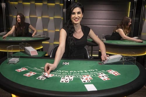 live dealer blackjack en ligne