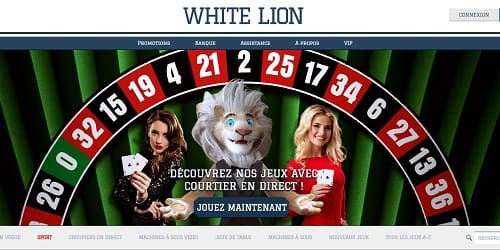 casino live white lion